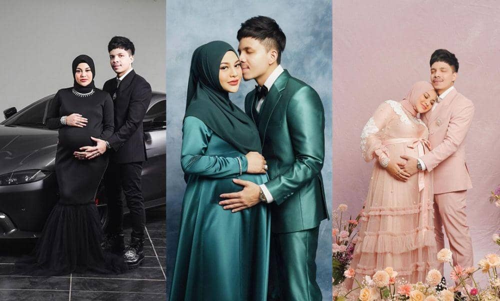 Maternity photo Aurel dan Atta. (Instagram.com/winstongomez)