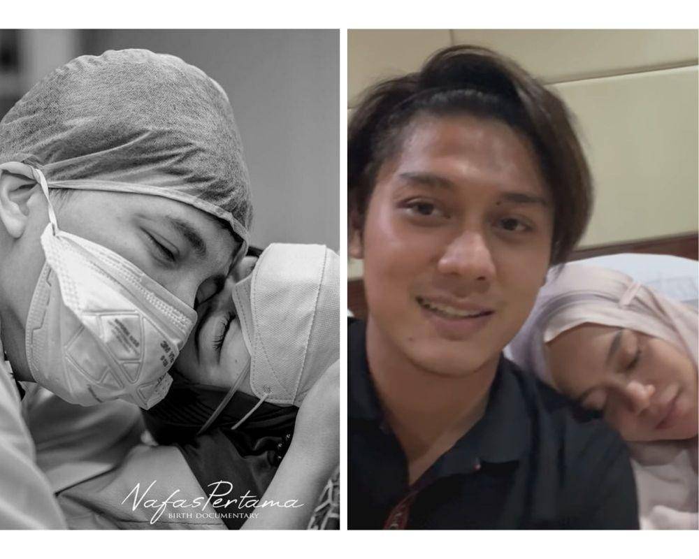 Atta Halilintar dan Aurel Hermansyah (instagram.com/nafaspertama) - Rizky Billar saat Lesti Kejora melahirkan prematur (YouTube.com/LesLar Entertainment)