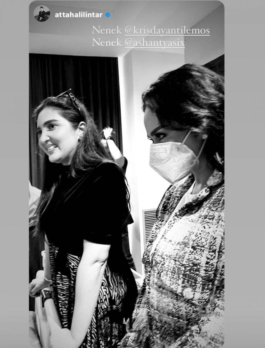 Ashanty dan Krisdayanti (instagram.com/attahalilintar)