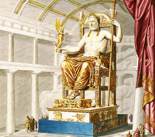 Patung Zeus di Olympia (protraveloholic.com)