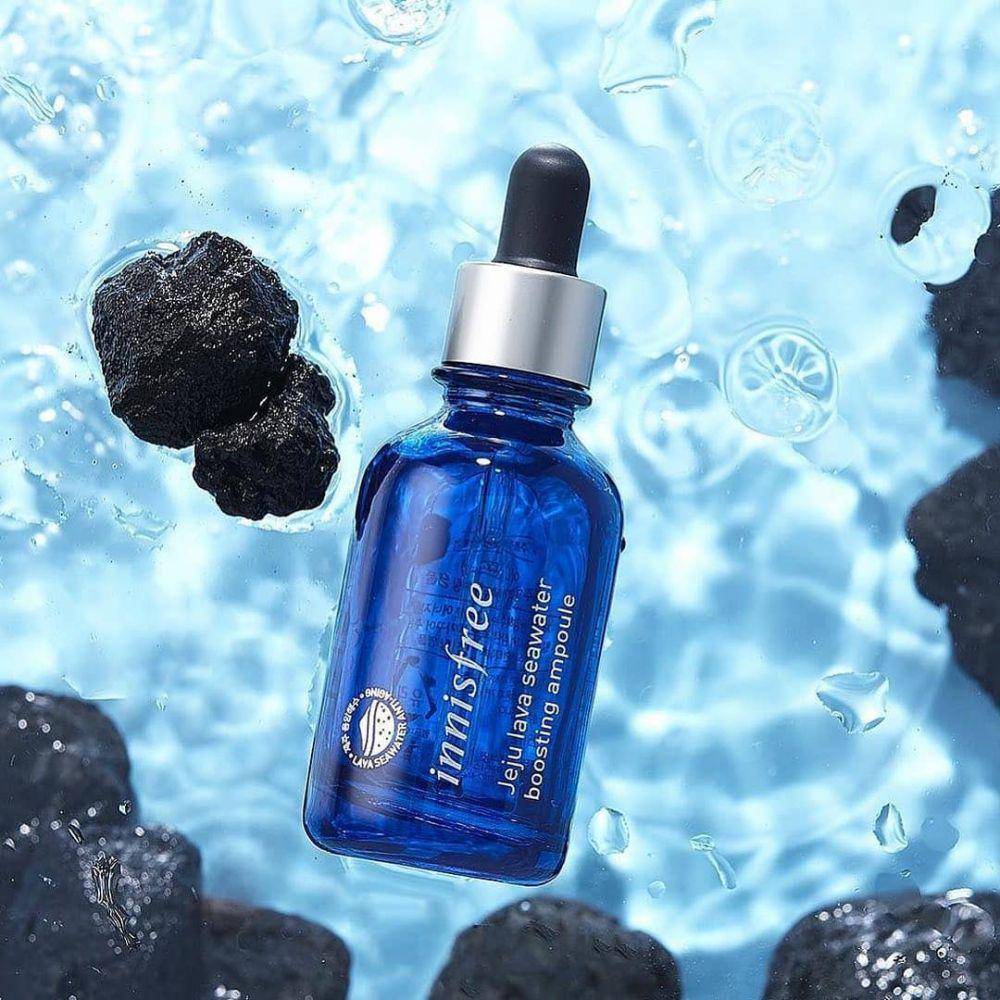 Innisfree Jeju Lava Seawater Boosting Ampoule (instagram.com/butterfly_beauty01)