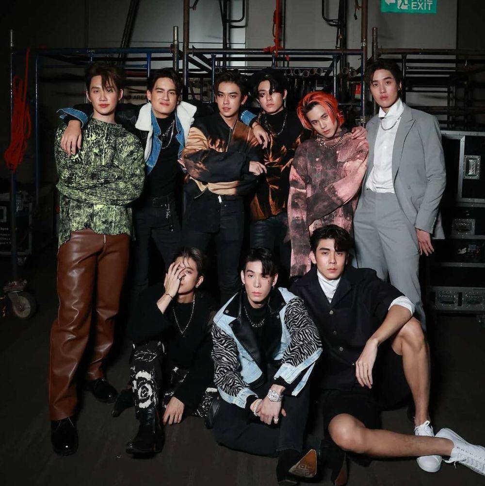 Potret boygroup Nine by Nine (instagram.com/porsche.sivk)