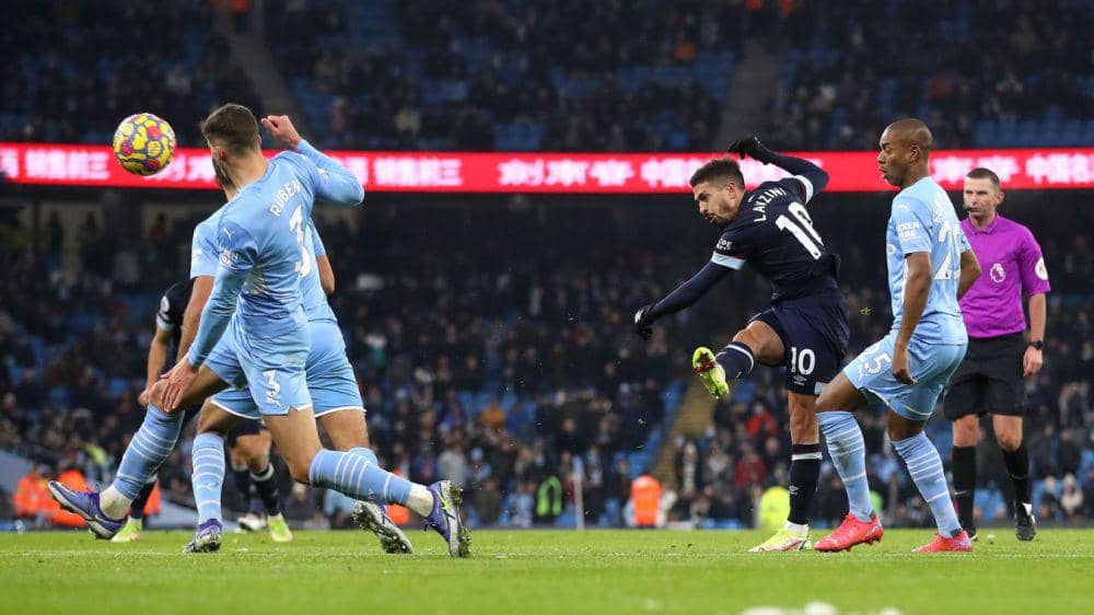 potret duel West Ham vs Man City (premierleague.com)