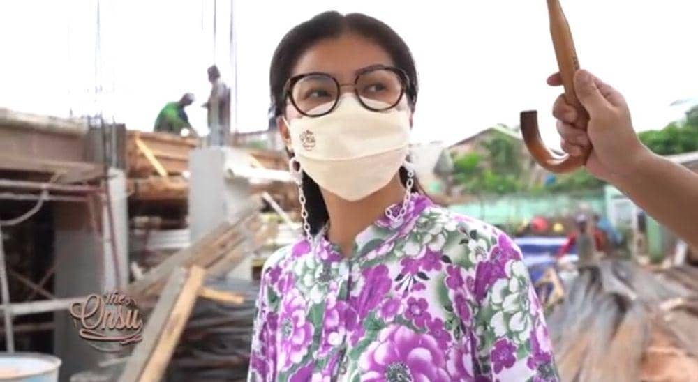 potret artis berlatar rumah mewahnya yang belum jadi (instagram.com/sarwendah29)