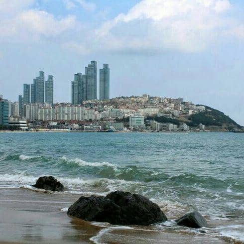 potret Pantai Haeundae (instagram.com/park_chaeyoung30)