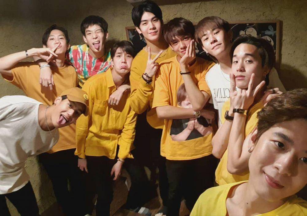 Potret boygroup Nine by Nine (instagram.com/porsche.sivk)