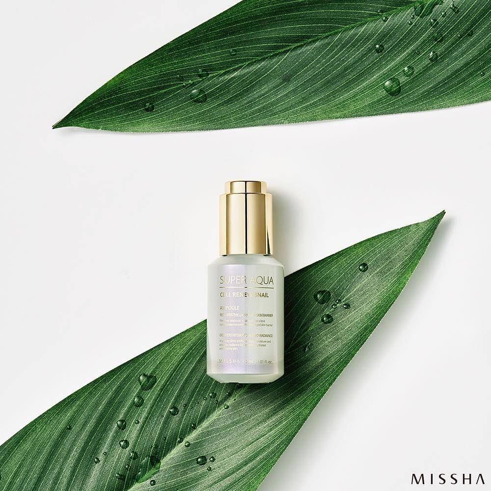 Missha Super Aqua Cell Renew Snail Ampoule (instagram.com/missha.official)