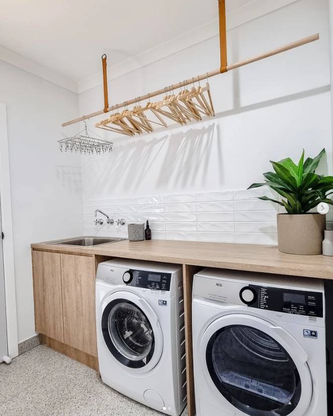 Inspirasi ruang laundry (instagram.com/houseofogden)