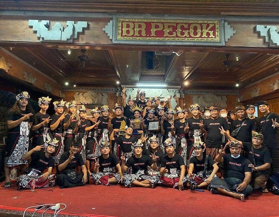 Sekeha Baleganjur ST Widya Bhakti, Banjar Pegok. (dok. ST Widya Bhakti)