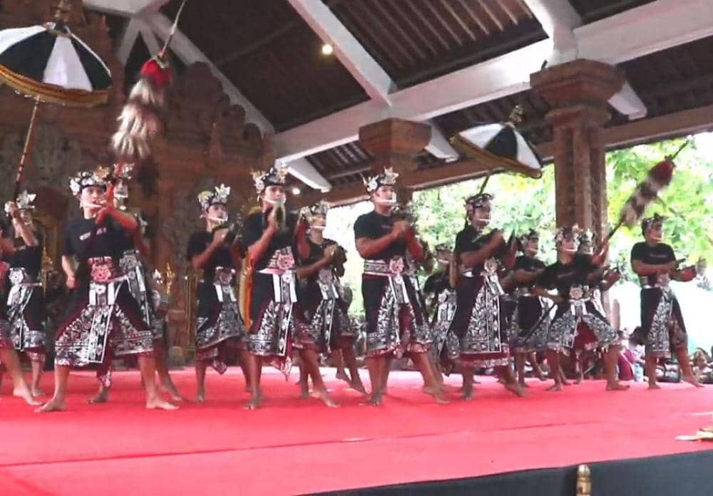 Sekeha Baleganjur ST Widya Bhakti, Banjar Pegok. (YouTube.com/Gus Widish)