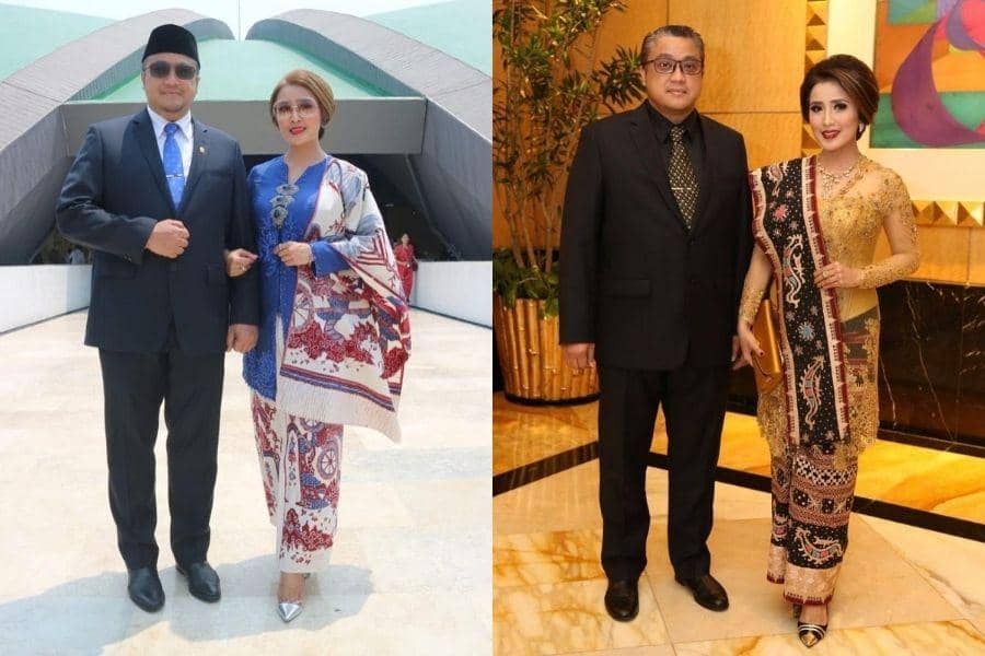 10 Inspirasi Kebaya Istri Dede Yusuf, Senantiasa Bersahaja nan Memikat