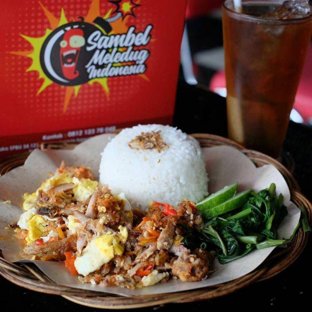 potret menu Sambel Meledug (instagram.com/smi.selamatmakanindonesia)