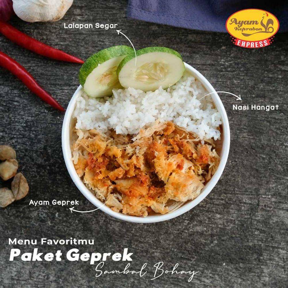 potret menu Ayam Keprabon (instagram.com/ayamkeprabon)