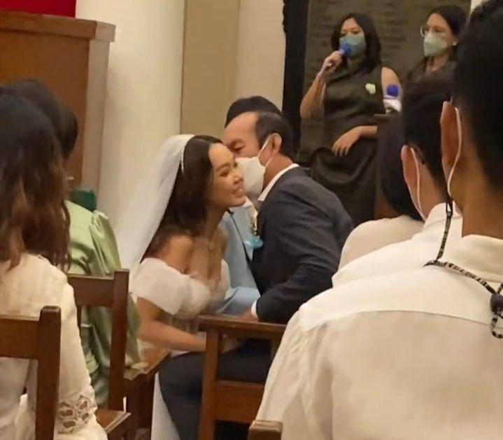 pemberkatan nikah Kristo Immanuel dan Jessica (instagram.com/abibayu)