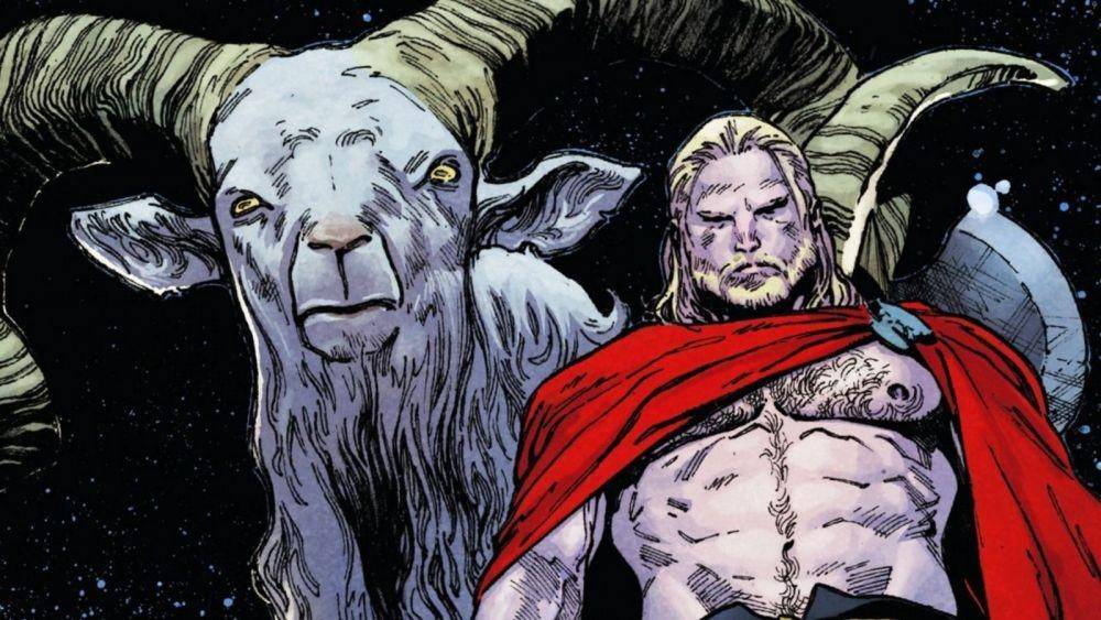Fakta Thor Marvel - Thor memiliki dua kambing peliharaan, Toothgnasher dan Toothgrinder