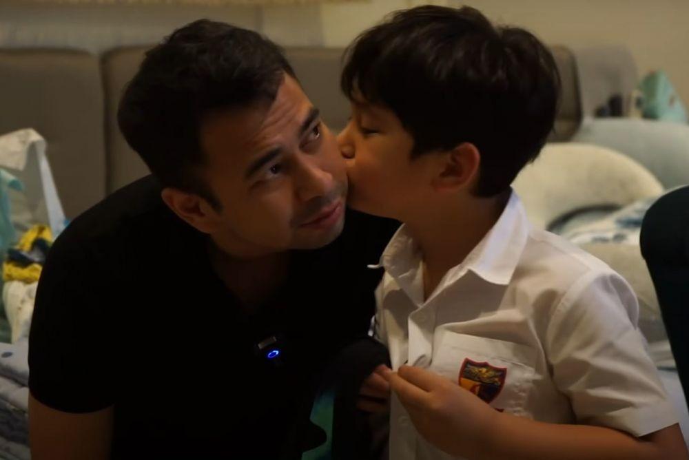 9 Potret Raffi Ahmad Pulang setelah Isoman, Kejutan Penuh Haru!