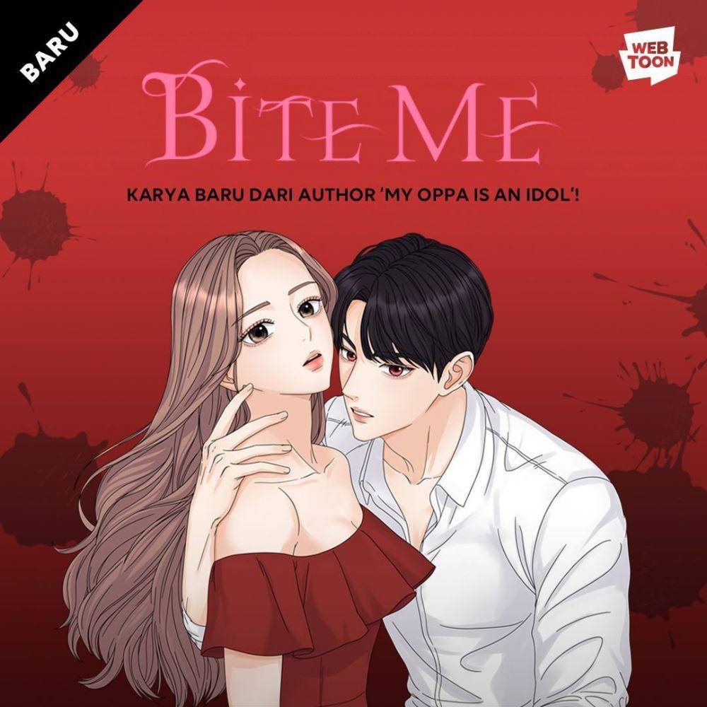 poster webtoon Bite Me (instagram.com/linewebtoon.id)