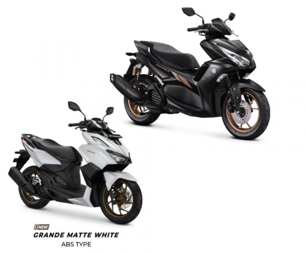 Honda Vario 160 vs Yamaha Aerox, Adu Performa, Fitur, dan Harga