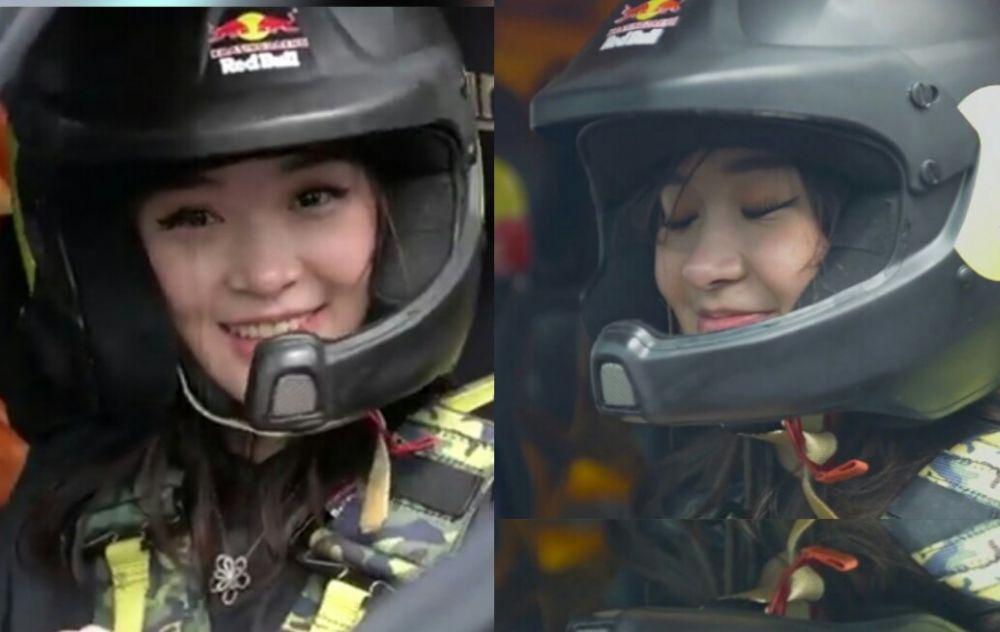 9 Potret Livy Renata Jajal Olahraga Drifting, Sempat Histeris!