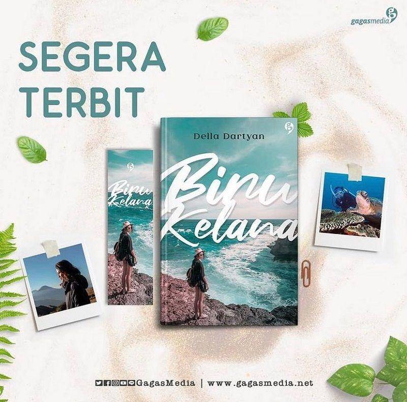 Buku Biru Kelana Della Dartyan(instagram.com/ruangbirukelana)