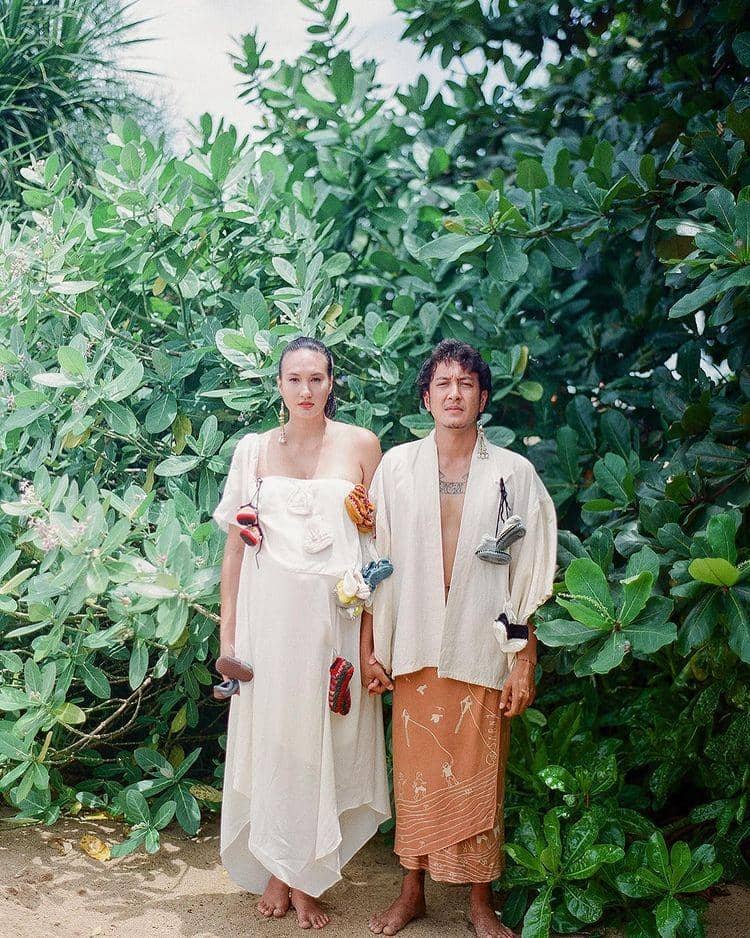 Maternity photo Nadine Chandrawinata dan Dimas Anggara. (Govinda Rumi via Instagram.com/nadinelist)