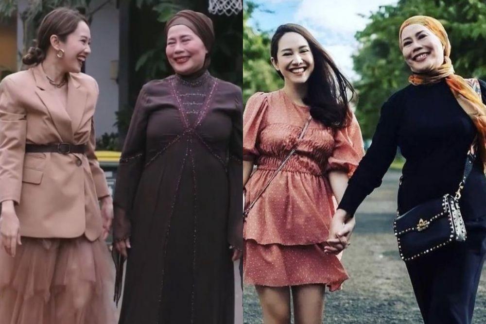 Disebut Mertua Idaman, 10 Kedekatan Dewi Yull dan Merdianti Octavia