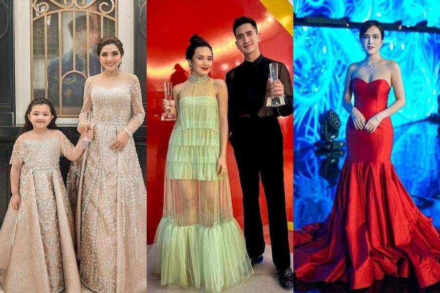 Outfit artis di Insert Fashion Awards 2022. (instagram.com/shandyaulia/ instagram.com/ashanty_ash / instagram.com/bramastavrl)