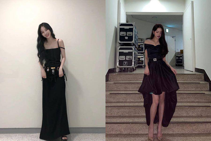 Karina aespa dan Wonyoung IVE (instagram.com/aespa_official|instagram.com/for_everyoung10)