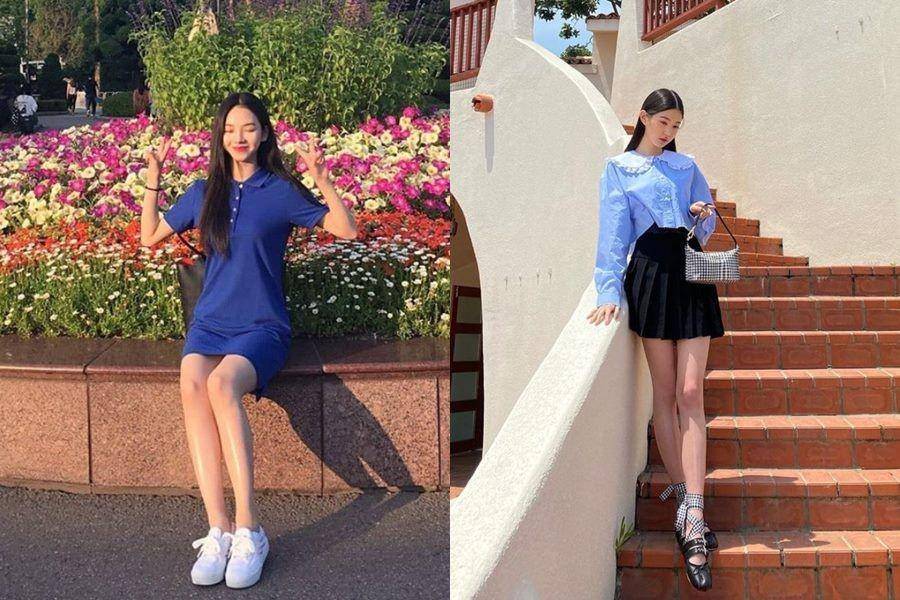 Karina aespa dan Wonyoung IVE (instagram.com/aespa_official|instagram.com/for_everyoung10)