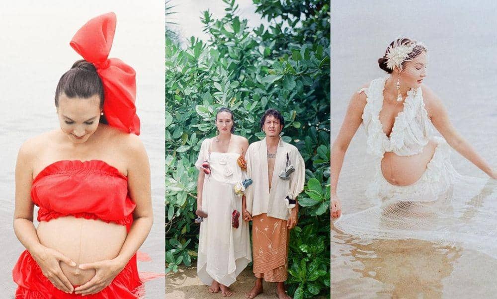 9 Ide Maternity Photo ala Nadine Chandrawinata, Konsepnya Unik!