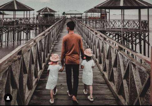 Pantai Mutiara Indah di Muara Badak Kutai Kartanegara. Foto Instagram
