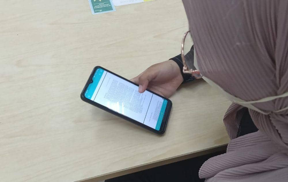 Perpustakaan Institut Teknologi Sumatera (ITERA) meluncurkan aplikasi digital E-library ITERA sejak awal 2022. (Dok. ITERA).