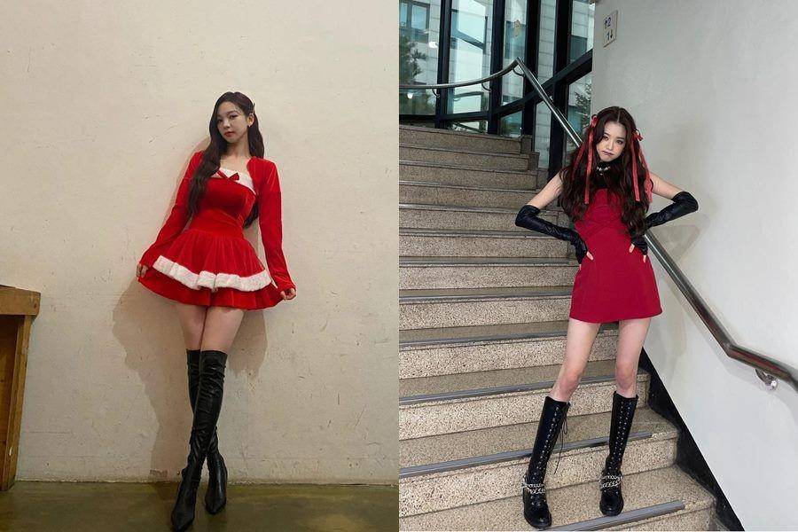 Karina aespa dan Wonyoung IVE (instagram.com/aespa_official|instagram.com/for_everyoung10)