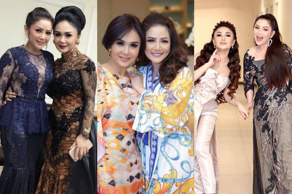 Adu Gaya Yuni Shara dan Kristina Dangdut (instagram.com/kristinadangdut | instagram.com/yunishara36)