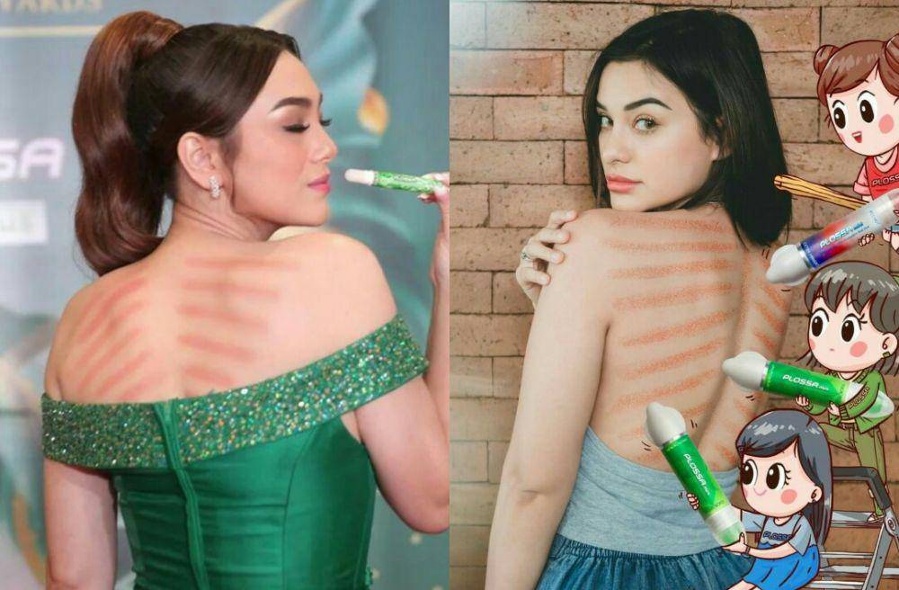 kolase potret Celine Evangelista dan Nora (instagram.com/celine_evangelista | instagram.com/plossa.id)