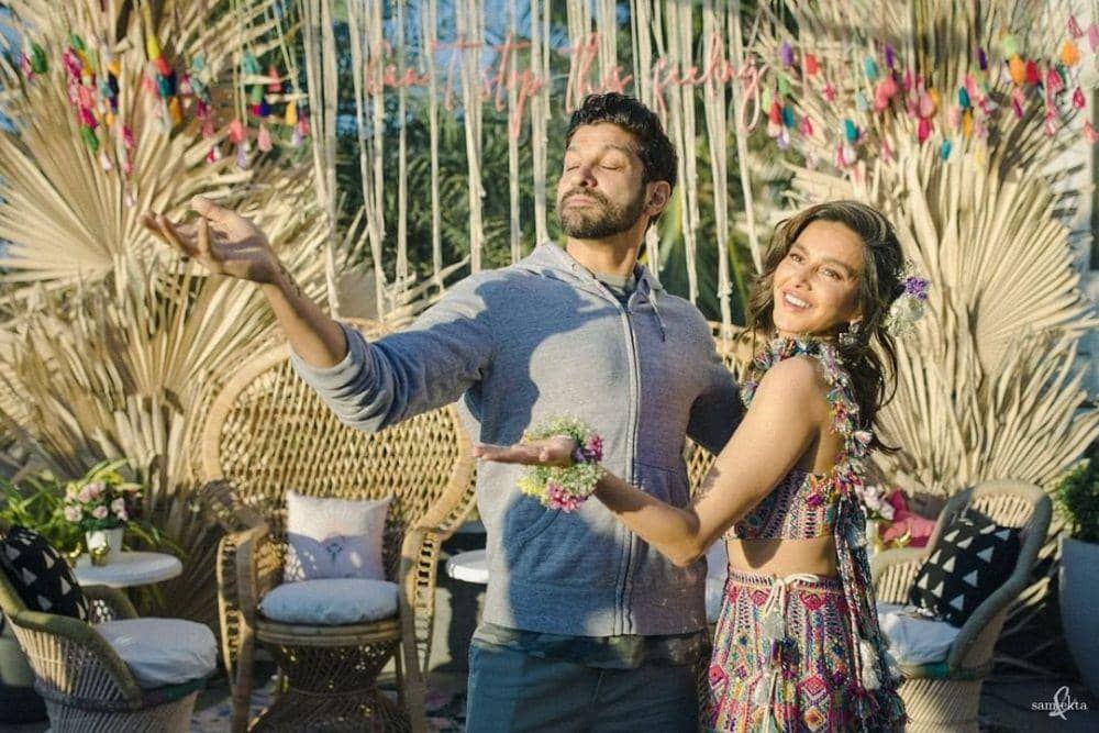 Shibani Dandekar dan Farhan Akhtar (instagram.com/shibanidandekar)