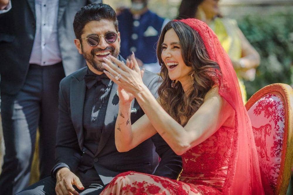 Shibani Dandekar dan Farhan Akhtar (instagram.com/shibanidandekar)