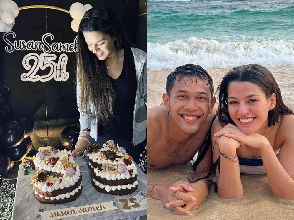 kolase potret Susan Sameh dan Fajar (instagram.com/susansameeh l instagram.com/fajaralfian95)