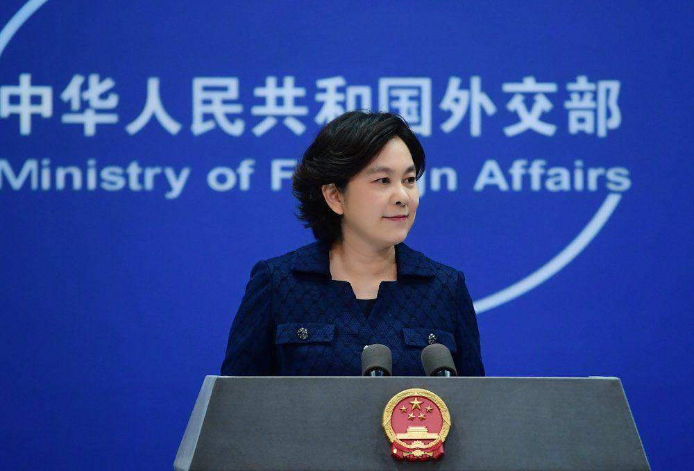 Hua Chunying, juru bicara kementerian luar negeri China (twitter.com/曹 毅 CAO Yi)