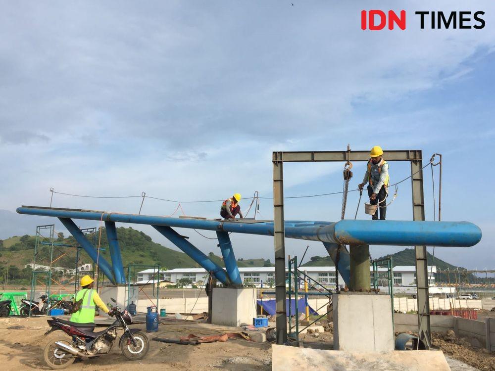 Pemasangan Patung Jokowi Naik Motor di Mandalika Batal Hari ini