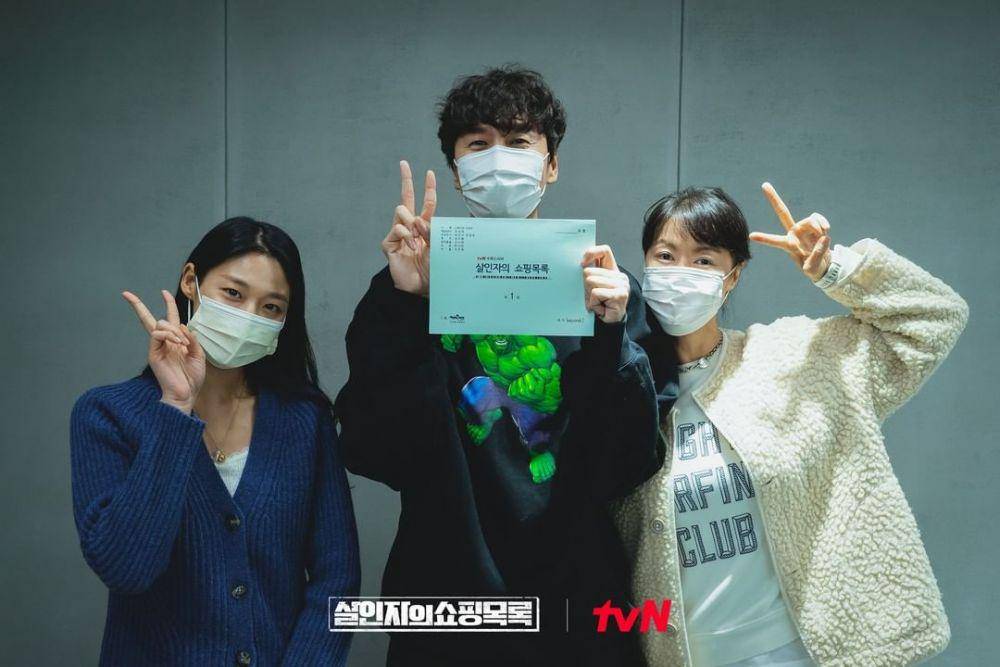 potret pembacaan naskah The Killer's Shopping List (instagram.com/tvn_drama)