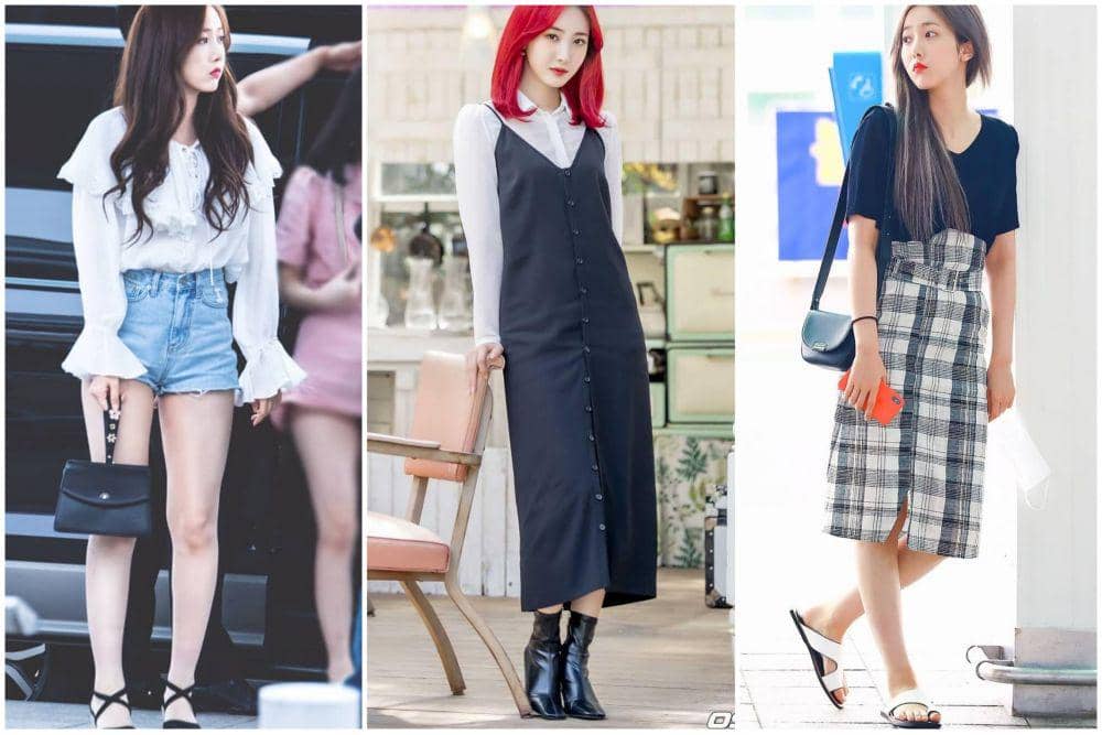 12 Ide Padu Padan Outfit Feminin ala SinB VIVIZ, Cute dan Chic Abis!