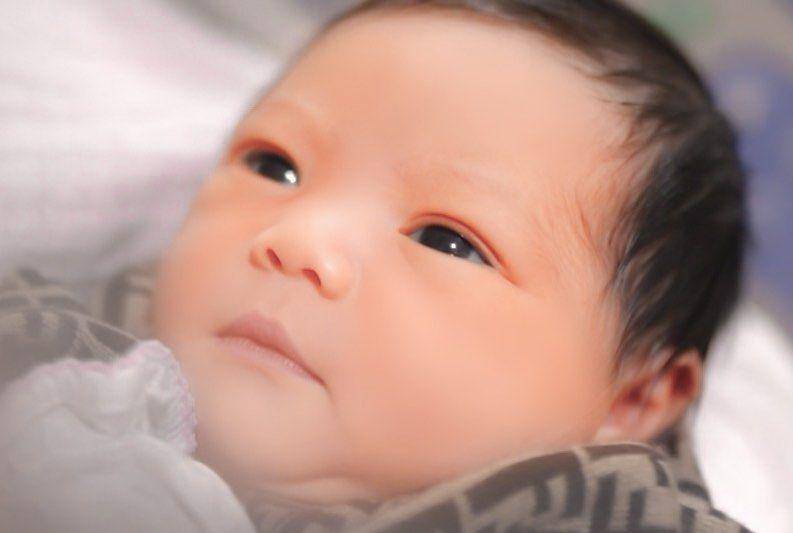 potret baby Ameena (Instagram.com/attahalilintar)