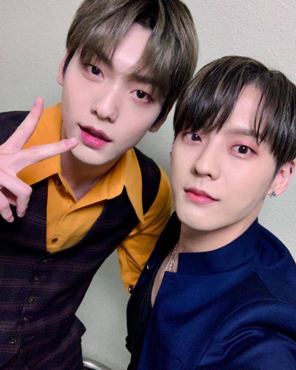 Soobin TXT dan Minhyuk BtoB (instagram.com/hutazone)