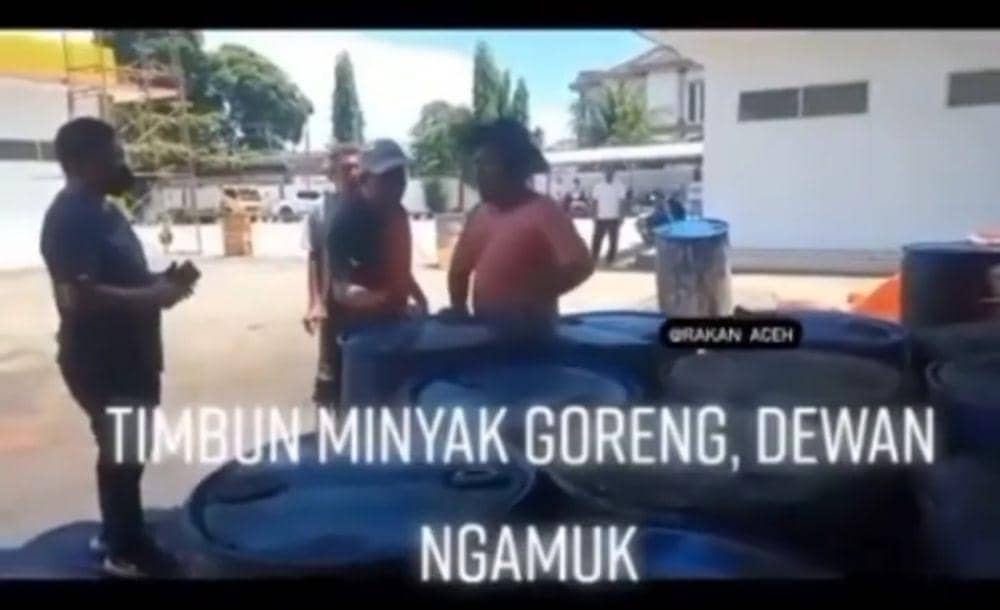 Polisi Selidiki Dugaan Penimbunan Minyak Goreng Curah di Aceh