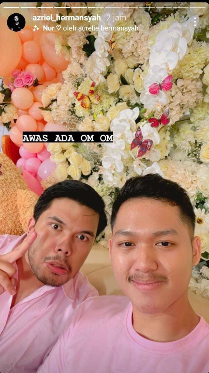 potret Azriel Hermansyah dan Thariq Halilintar (instagram.com/azriel_hermansyah)