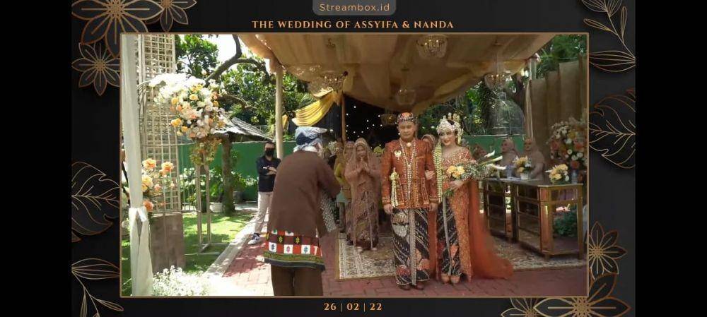 Resepsi Adik Ayu Ting Ting (youtube.com/Assyifa Nuraini)