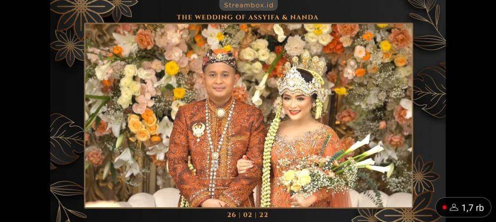 Resepsi Adik Ayu Ting Ting (youtube.com/Assyifa Nuraini)