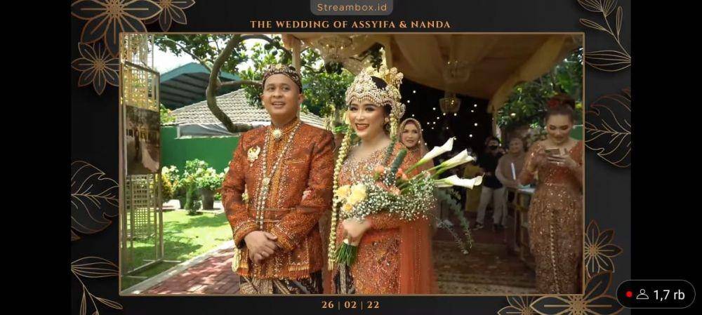 Resepsi Adik Ayu Ting Ting (youtube.com/Assyifa Nuraini)