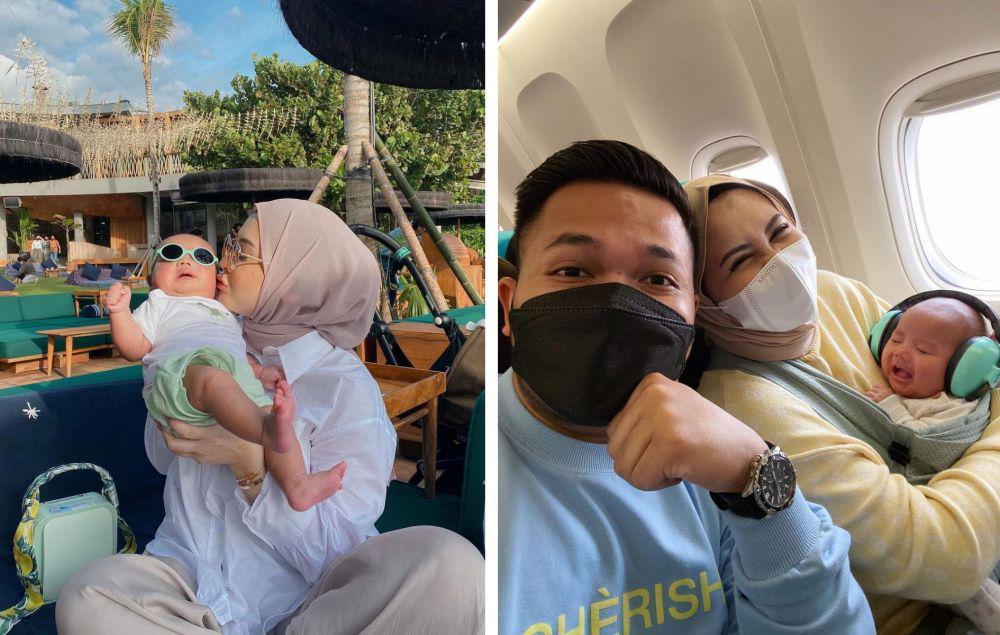 kolase potret keluarga Kesha Ratuliu (instagram.com/kesharatuliu05)